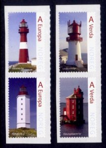 Norway Sc# 1773-6 MNH Lighthouses