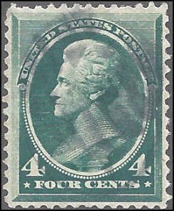 211 Used... SCV $25.00... nicely centered