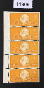 MOMEN: US STAMPS # 16T102 MINT OG NH BOOKLET LOT #11909