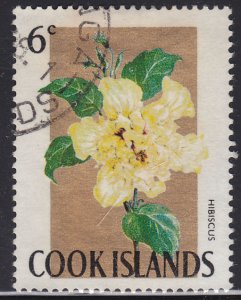 Cook Islands 207 Hibiscus 1967