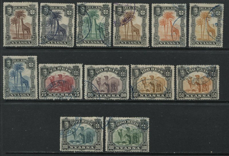 Nyassa 1901 complete set used