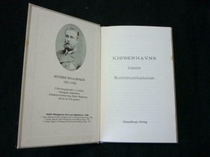 KORT OVER KJOBENHAVN - KJOBENHAVNS LOKALE KOMMUNIKATIONER by WAAGENSEN 