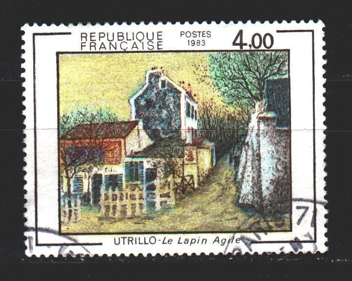 France. 1983. 2422. Paintings. USED.