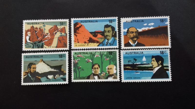 Australia 1976 Australian Explorers Mint