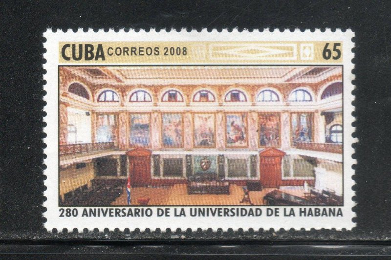 CUBA Sc# 4795 HAVANA  UNIVERSITY  education school college 2008 MNH mint