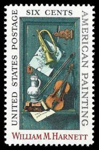 PCBstamps   US #1386 6c William M. Painting, MNH, (20)