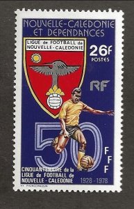 New Caledonia Sc 440 NH issue of 1978 - Soccer League