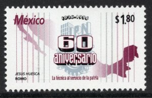 1018 - Mexico 1996 - The 60th Ann. of National Polytechnic Institute - MNH Set