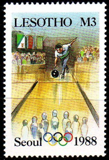 LESOTHO [1987] MiNr 0627 ( **/mnh ) Olympiade