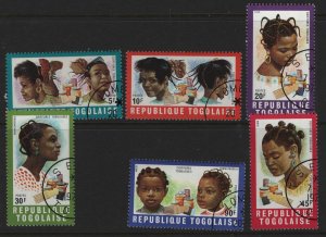 TOGO  722-725, C126-C127 USED SET