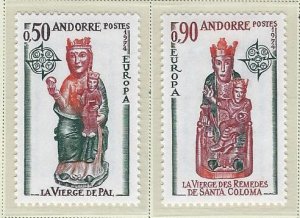FRENCH ANDORRA mh SC. 232-233