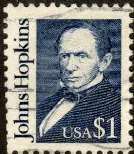 United States 2194 - Used - $1 HJohns Hopkins (1989) (cv $0.50)