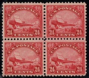 USA SC #C6 MLH 1923 24c Biplane CV $390.00 (as 2H + 2NH sngls)