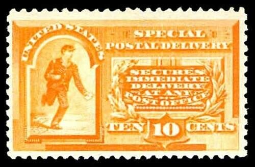 U.S. SPECIAL DELIVERY E3  Mint (ID # 81214)