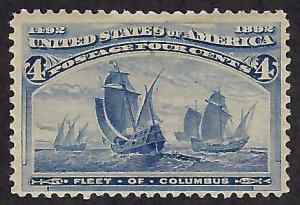 US Scott #233 Mint LH OG F-VF