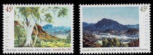 Australia 1306a-1306b singles - MNH