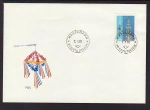 Aland 1985 U/A FDC  BIN 207