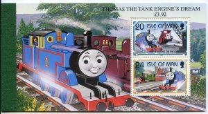 1995 Isle of Man Thomas the Tank Engine Prestige Booklet SGSB40 Unmounted Mint