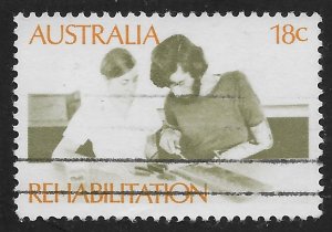 Australia #524 18c Amputee Assembling Electrical Circuit