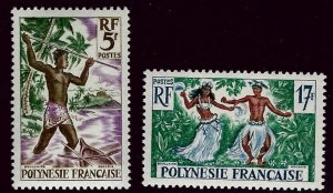 French Polynesia SC#193-194 MNH VF...!!