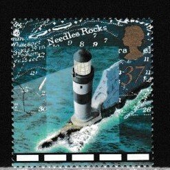 Great Britain # 1806, Needles Rock Lighthouse, Mint NH 1/3 Cat.