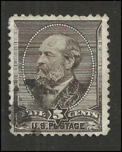 # 205 Yellow Brown Used FAULT James A. Garfield