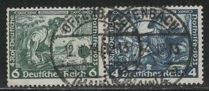 Germany Scott # B52, B50, used, se-tenant, Mi # W47