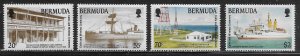 Bermuda Scott #'s 601 - 604 MNH