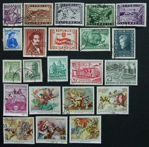 Packet, Austria, 65 Different, Scott 370 // 1223