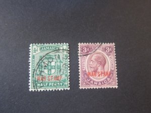 Jamaica 1919 Sc Sc MR10-11 set FU