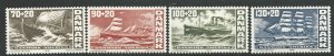 Denmark  B49-B52    MNH