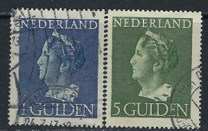 Netherlands 278/290 Used 1948 issues (ak5234)