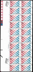 PCBstamps   US #2003 PB  $4.00(20x20c)U.S. & Netherlands, MNH, (PB-1)