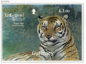 Guernsey 2012 Endangered Species Mini Sheet SGMS1406 Unmounted Mint