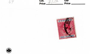 Cyprus #64 Used - Stamp - CAT VALUE $1.90