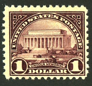 U.S. #571 MINT OG NH