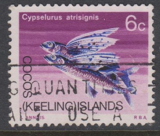 Cocos Keeling Islands Sc#13 Used