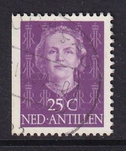 Netherlands Antilles #222a used 1979 Juliana  25c from Booklet