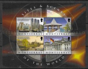 MONTSERRAT SGMS1456 2010 EXPO 2010 SHANGHAI HONG KONG   MNH