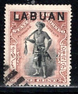 Labuan Scott # 72, used