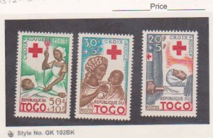 Togo # B12-B14 MNH - Nursing Red Cross - Medicine - Medical Semi-Postal 