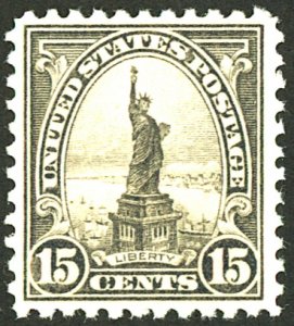 U.S. #566 MINT OG NH