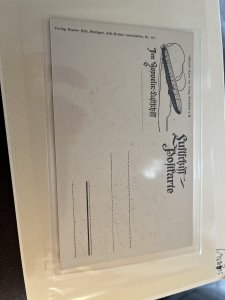 Zeppelin postcard