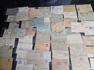 Denmark Rare 19th century Postal History Cover Collection Lot of 50
