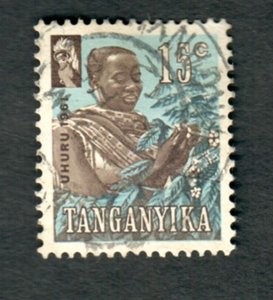 Tanganyika #47 used single