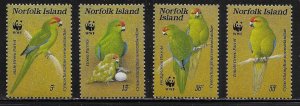 Norfolk Island Scott #'s 421a-d MNH