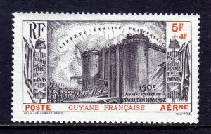 FRENCH GUIANA — SCOTT CB1 — 1939 FRENCH REVOLUTION ISSUE — MH — SCV $22