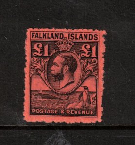 Falkland Islands #64 Mint Fine Never Hinged - Some Rough Perfs