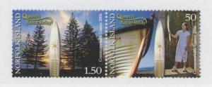 Norfolk Island #866 Mint (NH) Single (Complete Set) (Queen) (Sports)