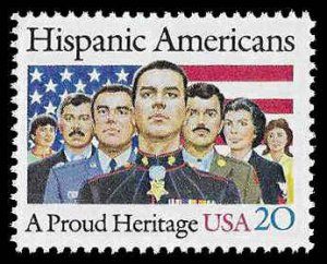 PCBstamps   US #2103 20c Hispanic Americans, MNH, (17)